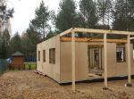 projekt Pogodny dom drewniany